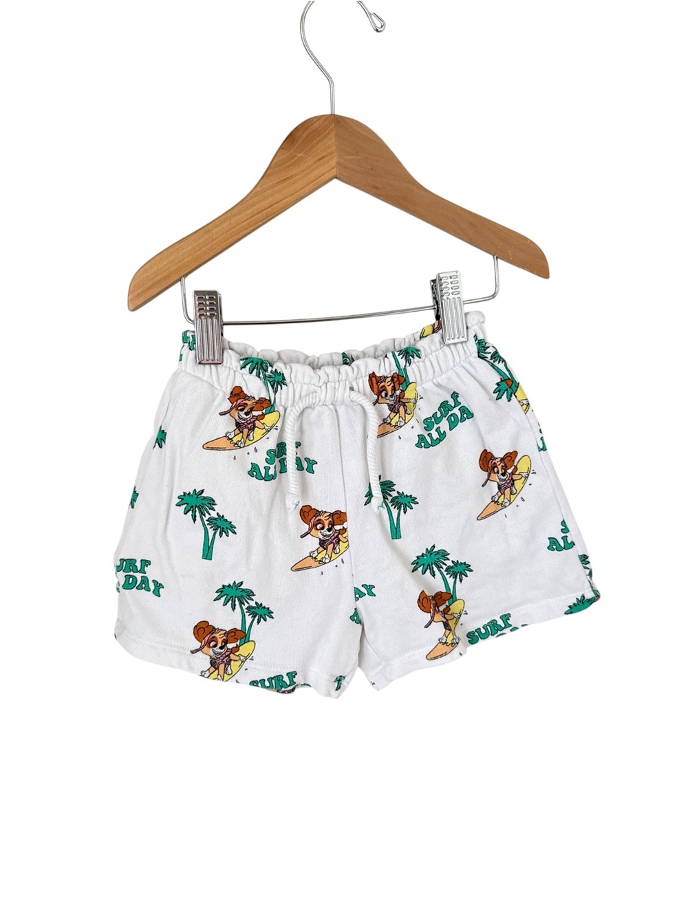 Zara x Paw Patrol Skye Palm Tree Shorts